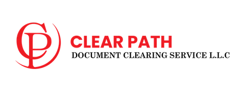 Clear Path Document Clearing logo