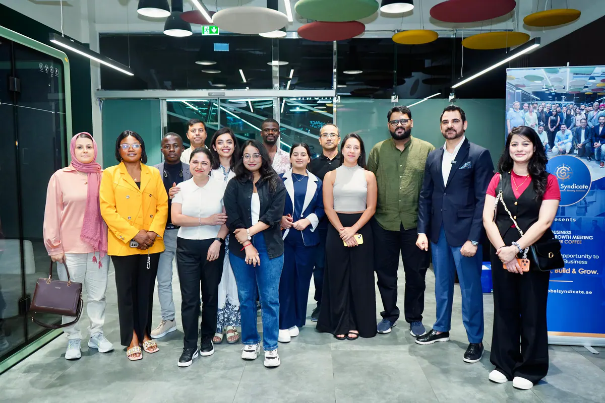 A diverse group of operators and founders after a Global Syndicate gathering